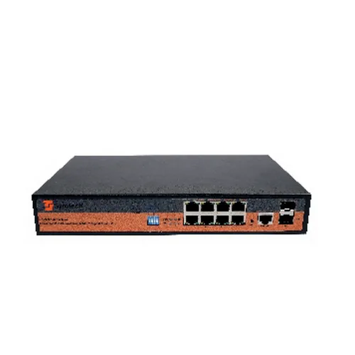 Syrotech SY-8000P-2S-120W 8-port PoE managed switch with SFP uplinks