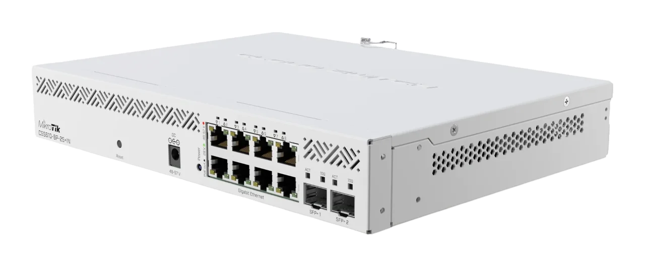 MikroTik CSS610-8P-2S+IN PoE Switch