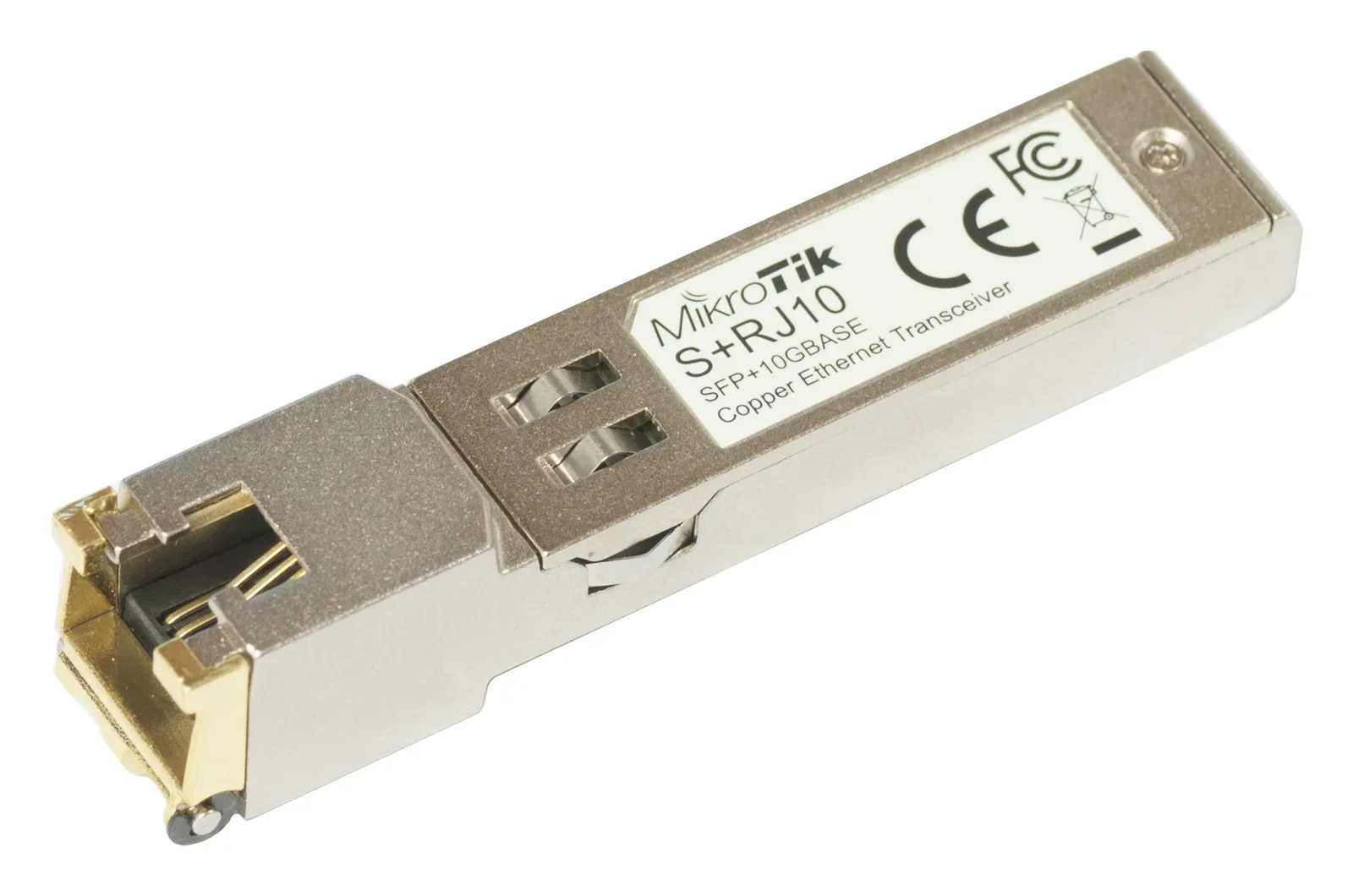 MikroTik S+RJ10 RJ45 SFP+ 10G Copper Module