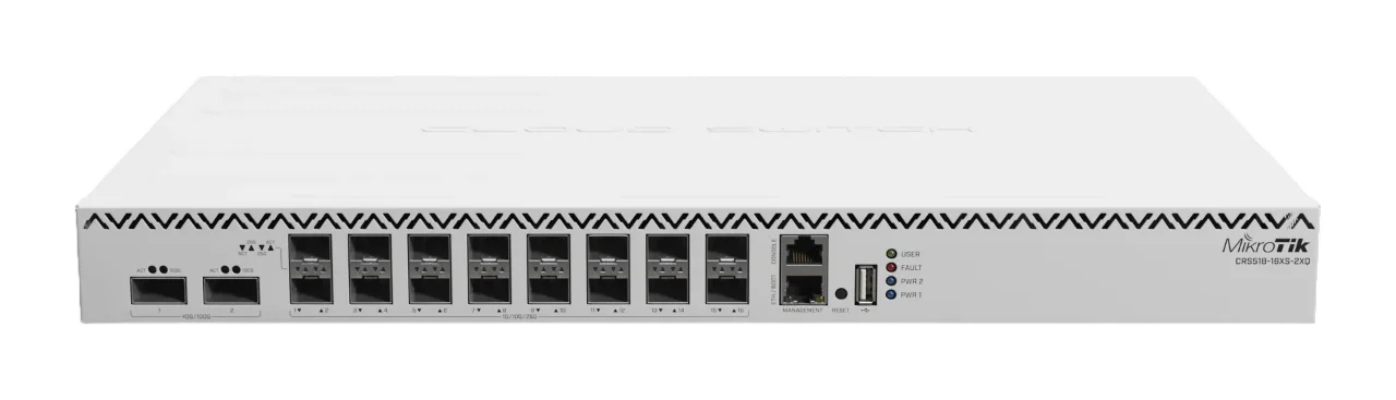 MikroTik CRS518-16XS-2XQ-RM Cloud Router Switch