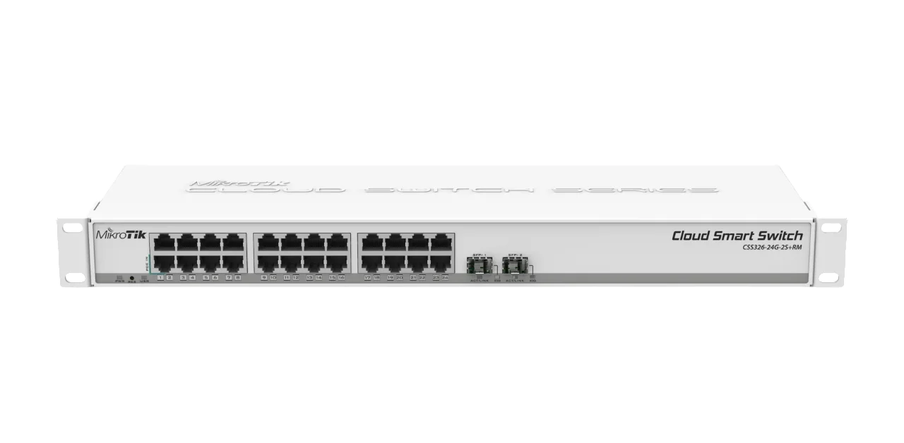 MikroTik CSS326-24G-2S+RM Switch