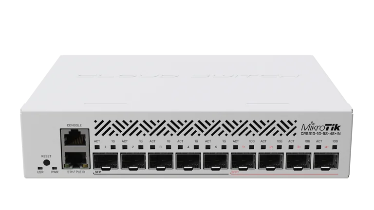 MikroTik CRS310-1G-5S-4S+IN Switch