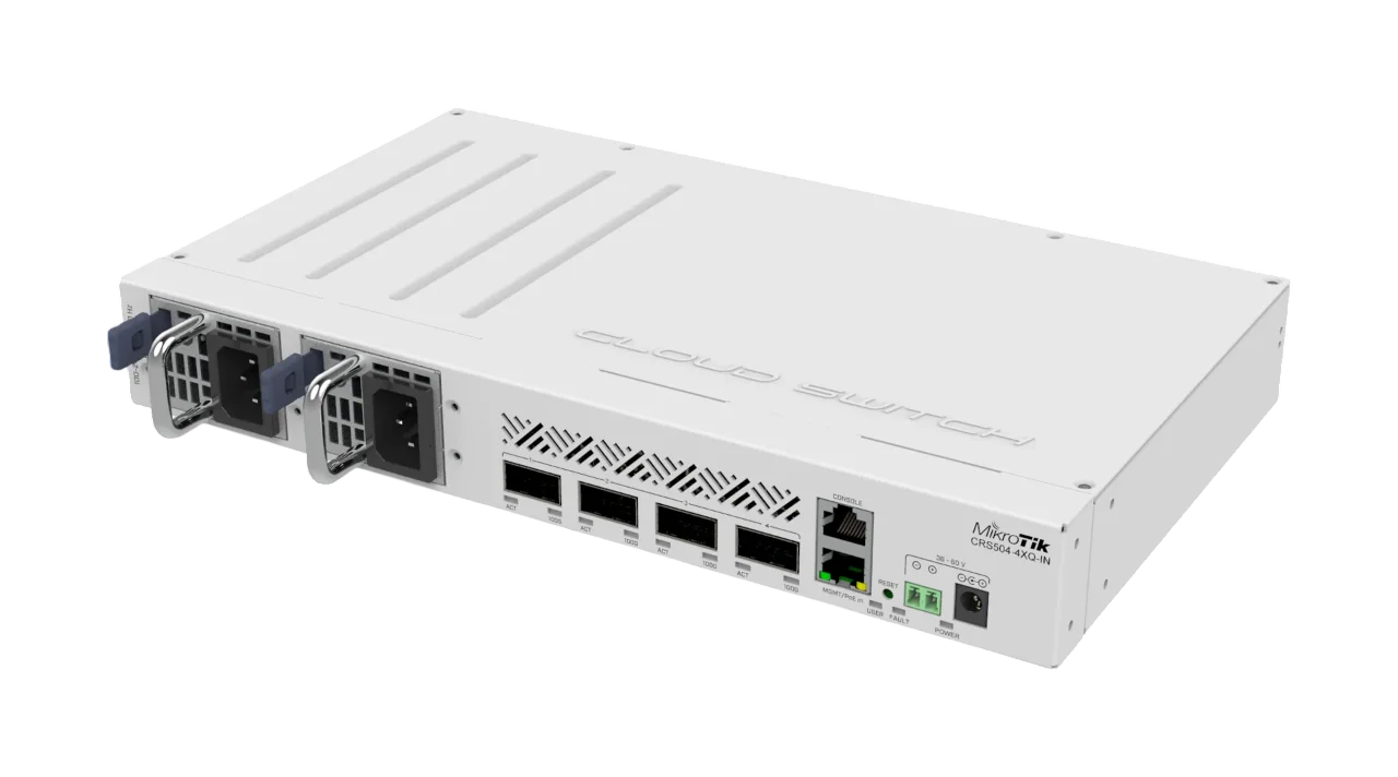 MikroTik CRS504-4XQ-IN Cloud Router Switch